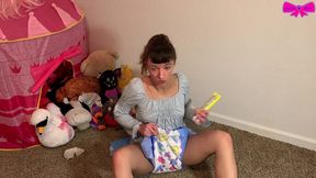 butt plug diap girl abdl dakota marr ageplay