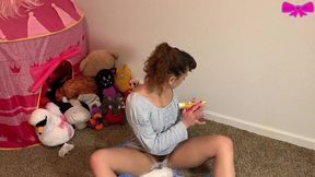 butt plug diap girl abdl dakota marr ageplay