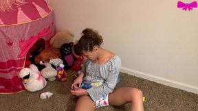 butt plug diap girl abdl dakota marr ageplay