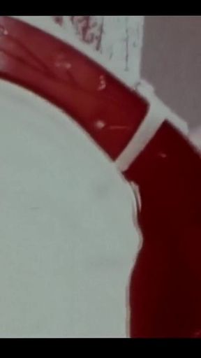 Vintage porn retro erotic theatre - dessert fruit