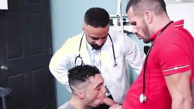 Marco Lorenzo & Damian Taylor are fucking in 3seom with their mate