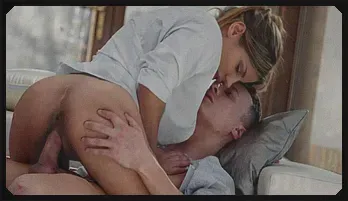 Angel Rivas’ Office Blowjob & Cumshot Scene