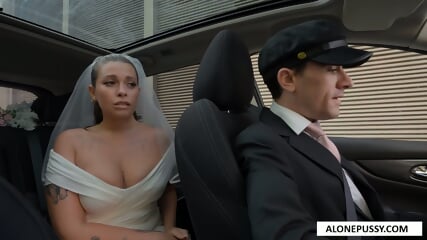 chauffeur fucks the bride.