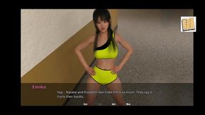 Emiko Shows Off Her Curvy Body for You in This Erotic 3D Anime Scene