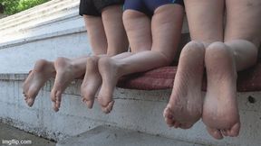 tired soles after basketball