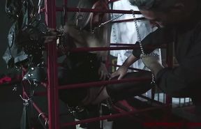 Intense BDSM Training: Submissive Experience with a Powerful Machine
