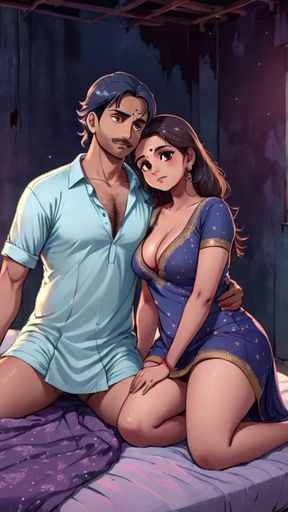 Stunning moment from &quot;AI Generated Images of Horny Anime Indian women &amp; Elves having fun &amp; common bath&quot;