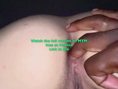 black men play with my big Arab asshole until orgasm