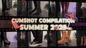 Cumshot Compilation Summer 2025 Crushing Cock and Balls, Boots, and Shoes (Double Slave Version) - TamyStarly - Trample, Shoejob, CBT, Trampling, Bootjob, Stomping