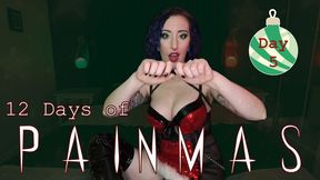 DAY 5 - 12 DAYS OF PAINMAS - Christmas CBT & Pain Play Slave Tasks by Miss Faith Rae with BDSM Instructions & Femdom POV - 720p