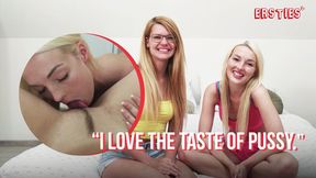 Hot Blondes Andy & Izzy Savor Each Other Before Wielding the Magic Wand