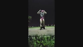 Public Street Atomic Wedgie in Panties