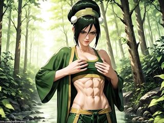 Sokka Screwed in the Forest by Toph Beifong During the time that Avatar Is Not Around