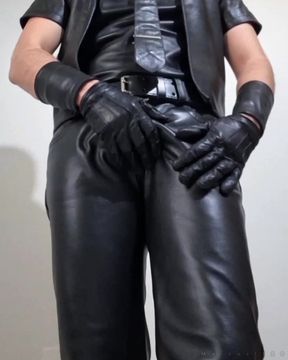 Leather feels good 1