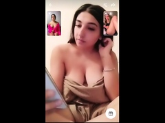 Chubby Brunette Big Boobs Dildo Masturbation
