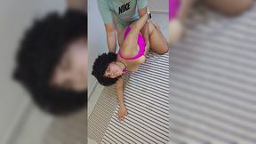 I Met My Friend's Curvy Curly Latina GF On the Beach & Didn't Miss the Opportunity To Seduce Her