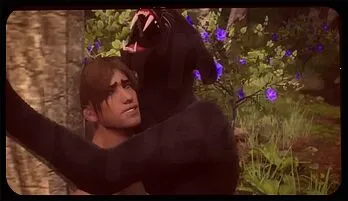 Sensual Fursuit Encounter with Asian Kitty in the Woods