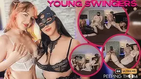 Legal-age Swinger Chicks Vs Old Men - Peeping Thom