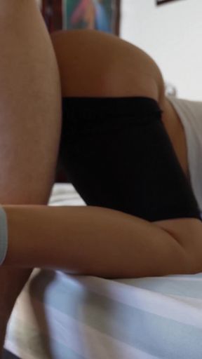 Persian woman gets a hard fuck after coming home from the gym   Clip 1