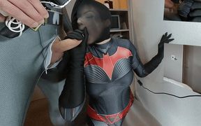 VR 3D 180 Nora Fox Fuck with Black Nylon Face