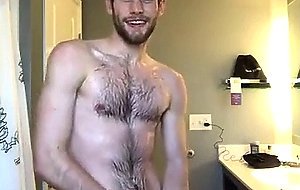 Pissed and cum on the floor