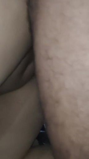 An Arab Cuckold Who Loves His Black Friend Fucks His Wife in Front of Him From the Ass While He Is Masturbating
