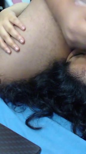 Thrilling moment from &quot;A real wife always squeezes her husband&#039;s milk with her mouth and ass&quot;