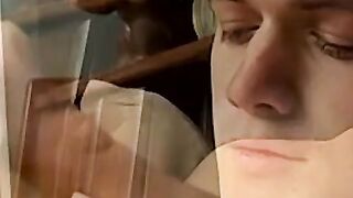 Smoke and stroke fun with magnetic  twink at midnight Hoe 2
