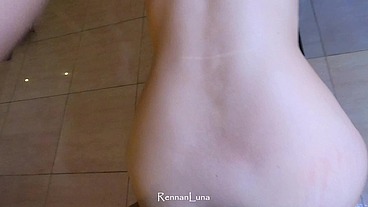 Ai Meu CU! Novinha Deu o Cuzinho pro Boy Foder no Motel sem Cuspe e sem Pena! (Rennan Luna e Gabbie Luna)