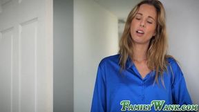 Stepson's Delicious MILF Stepmom threesome