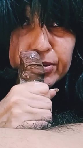 Jaw-dropping moment from &quot;Hot Stepmom Takes A Good Dick In Mouth&quot;