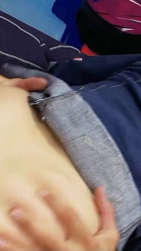 Memorable moment from &quot;Hard CFNM Sex for cute Blue Eyes Girl Lucie Love in Jeans Outfit by Big Dick Guy before Facial Cumshot&quot;
