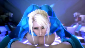 Samus Aran Blowjob