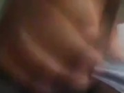 Alone time stroking my day black dick