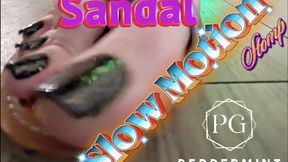 6'7 Giantess Crushes the Ground in Sandals – Intense Slow-Mo Stomps POV