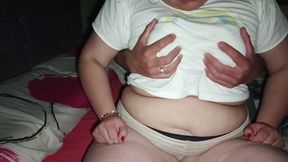 Beautiful Natural Tits Showing off Their Sexy Piercings