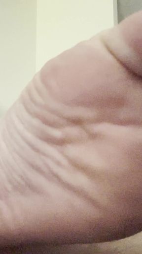 Memorable moment from &quot;Ignoring You Foot Boy Soles4MyFace&quot;