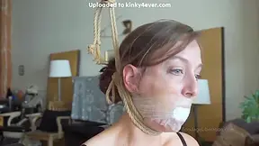 Selfbondage With Electro Play