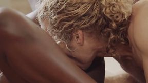 Small tits black babe Ana Foxxx gets fucked by white guy