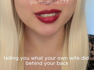 u call me when your wife is cheating on u