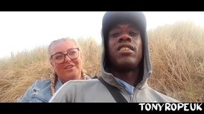 tony rope and the bbw slut part 1 beach