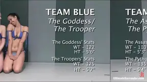 Red Team vs Blue Team pussy eating championship