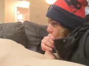 Heather Kane lets him Paint her Coat with Cum!