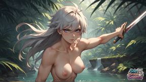 Jungle Tea Retreat: Solo Woman's Waterfall Soak