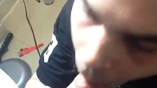 First Cocksucking Movie Straight turned cd gayboi gloryhole