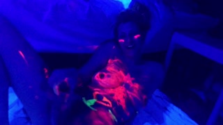 Rave Girl Slut Masturbates During Afterparty