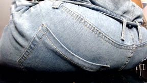 Parents Ruined in Jeans Ass-fyxiation with Giant Ass Ignorant