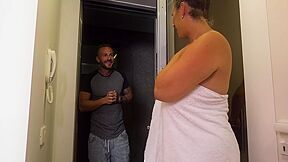 Big Boobs Blonde Bbw Gets Pussy Wet, Loves Dildo And Huge Cock Fucking