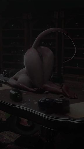 Nyl Amazonium Potion of Disguise Destroying a Perfect Ass Hot Delicious Buttocks Swallowing Cum Anus Gaping