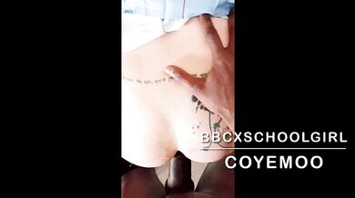 BBC Throatsplit in a hotel room with a blue haired tease